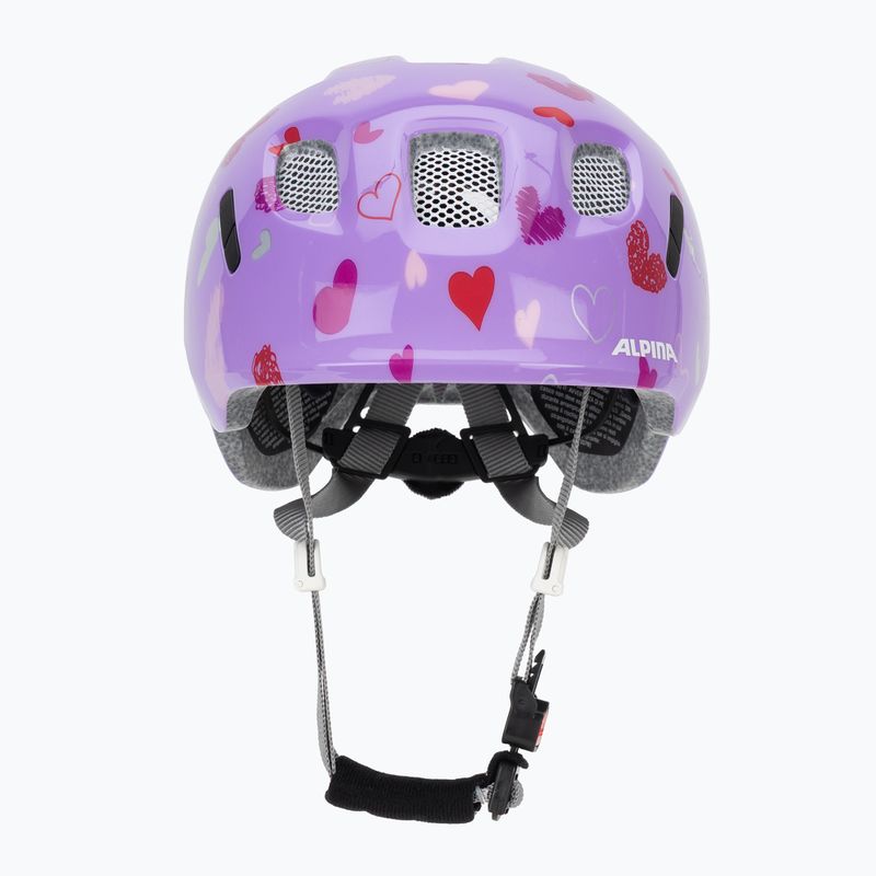 Vaikiškas dviratininko šalmas Alpina Ximo 2 Jr purple hearts gloss 2