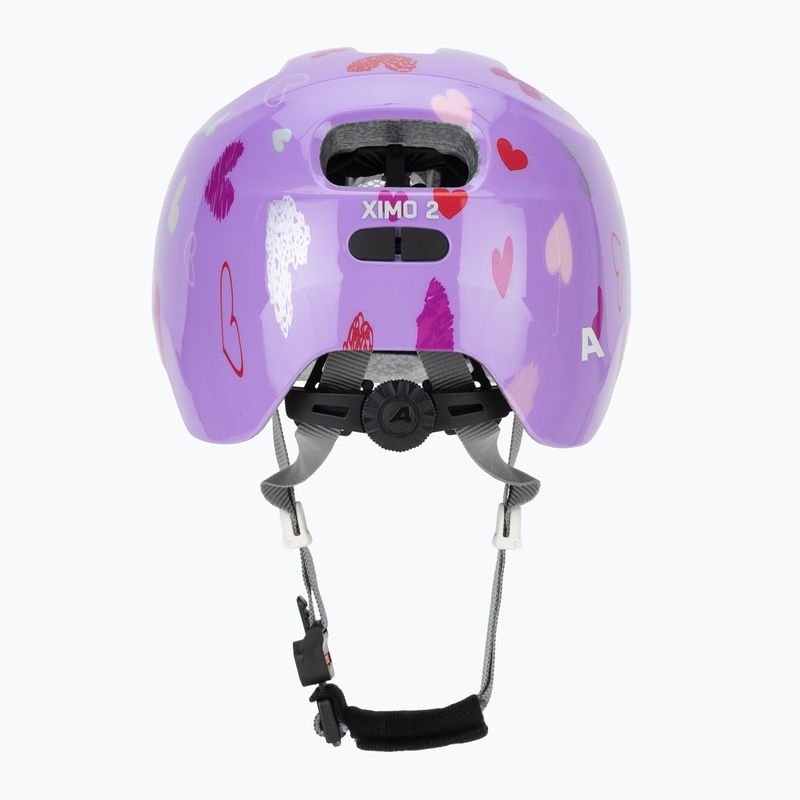 Vaikiškas dviratininko šalmas Alpina Ximo 2 Jr purple hearts gloss 4