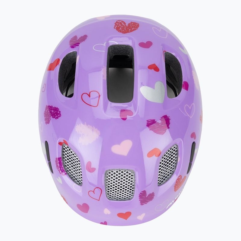 Vaikiškas dviratininko šalmas Alpina Ximo 2 Jr purple hearts gloss 6