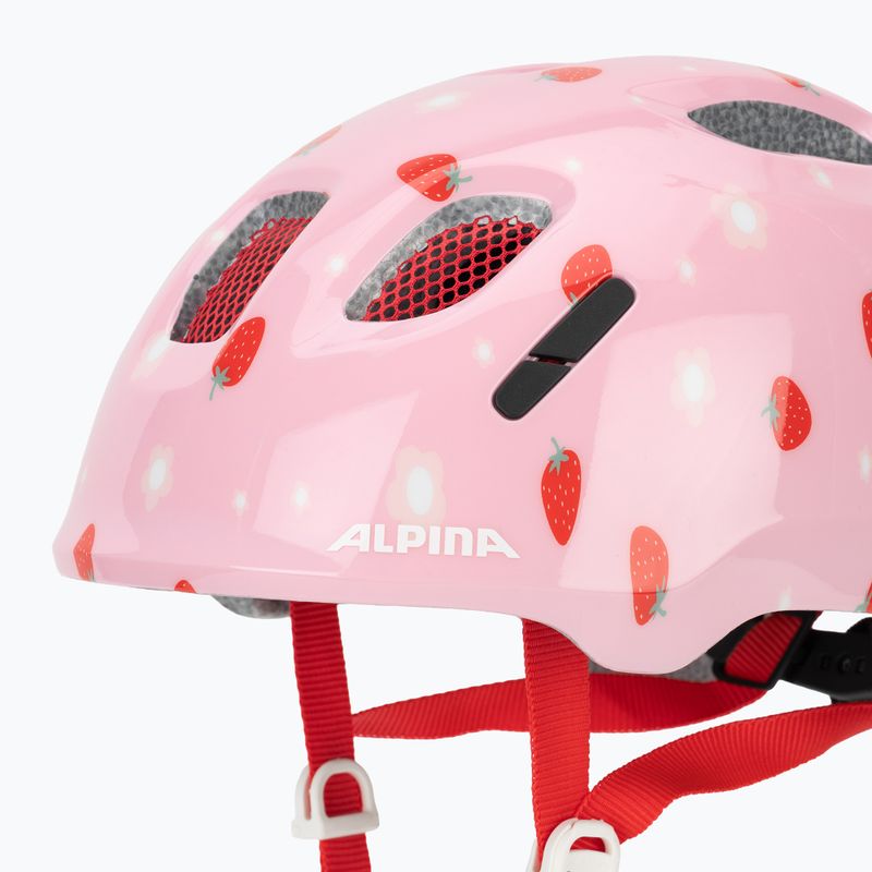 Vaikiškas dviratininko šalmas Alpina Ximo 2 Jr strawberry gloss 7