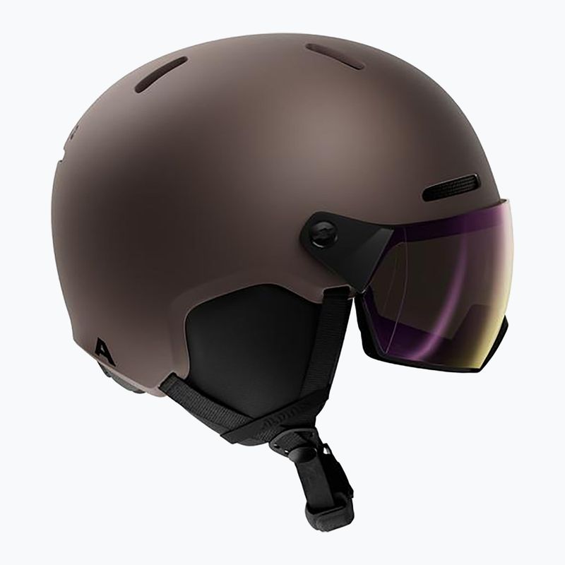 Snieglenčių šalmas Alpina Arber 2 Visor Q-Lite ox brown matt 2