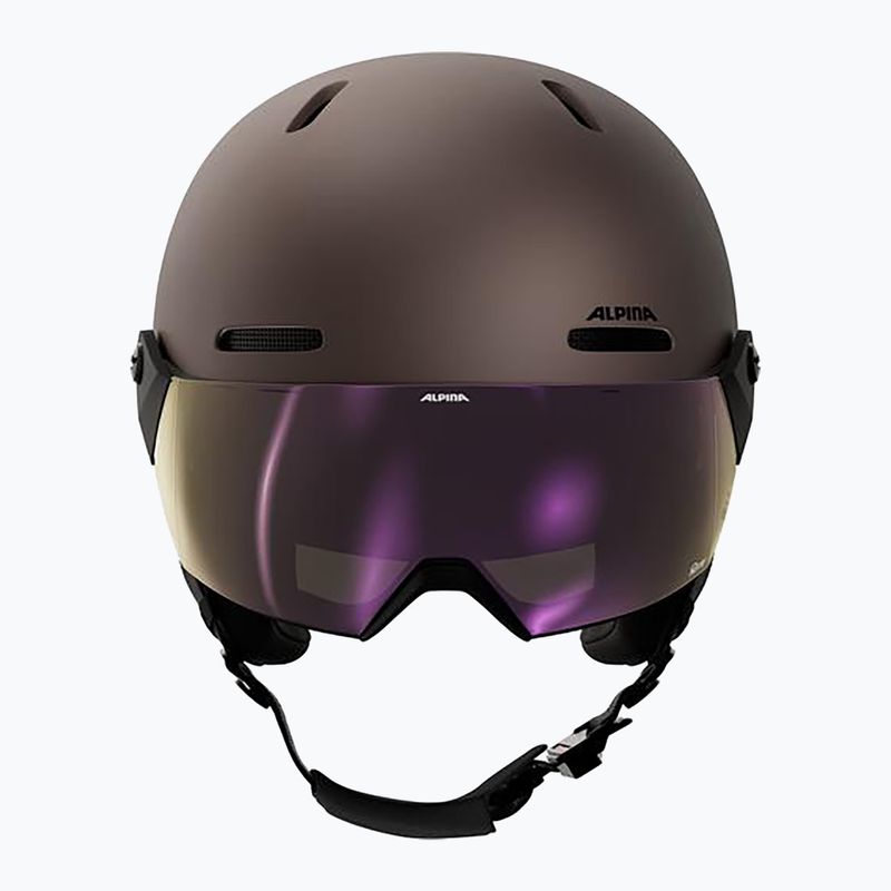 Snieglenčių šalmas Alpina Arber 2 Visor Q-Lite ox brown matt 3