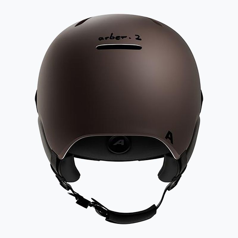 Snieglenčių šalmas Alpina Arber 2 Visor Q-Lite ox brown matt 4