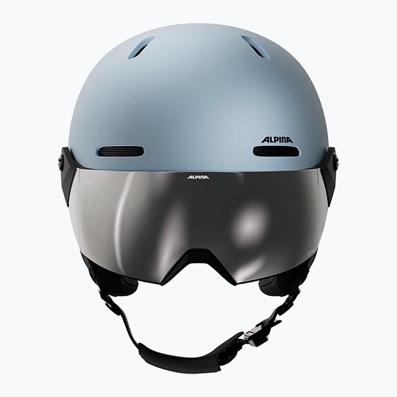Snieglenčių šalmas Alpina Arber 2 Visor Q-Lite ice blue matt 2