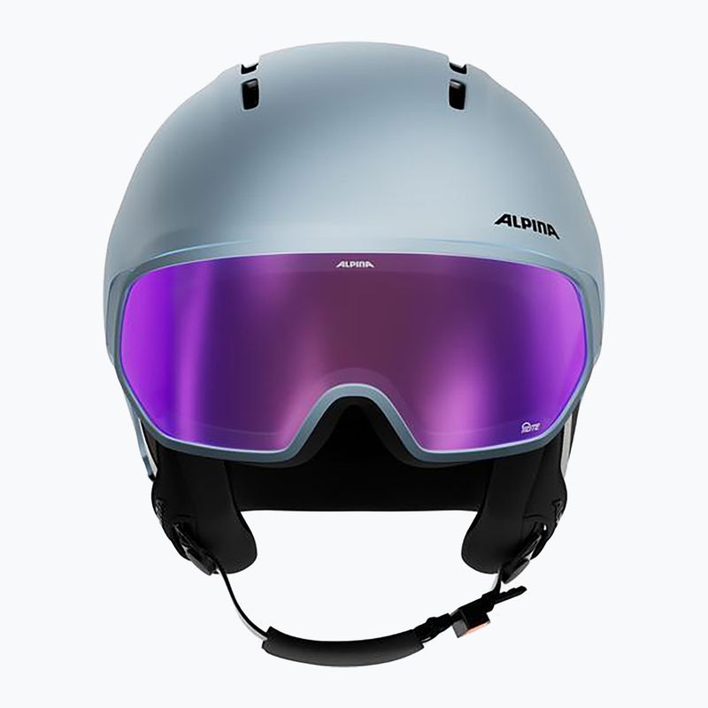 Snieglenčių šalmas Alpina Vizzard Q-Lite ice blue matt 3