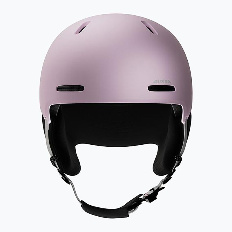 Vaikiškas slidinėjimo šalmas Alpina Zupo 2 white pink matt 3
