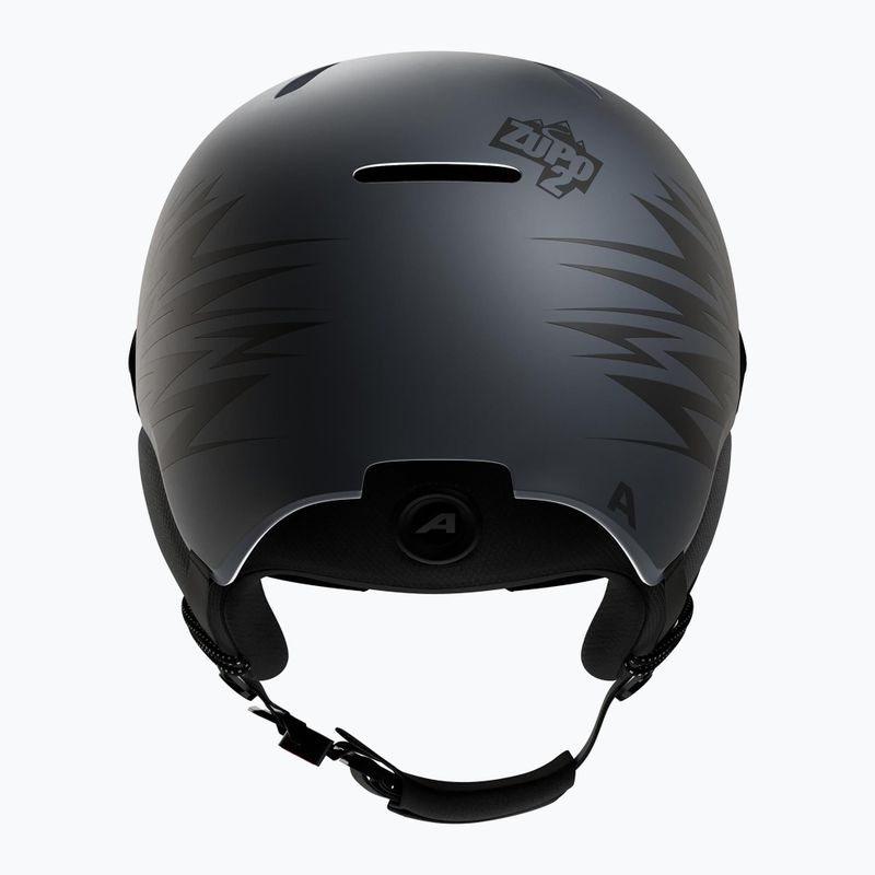 Vaikiškas slidinėjimo šalmas Alpina Zupo 2 Visor Q-Lite midnight grey 4