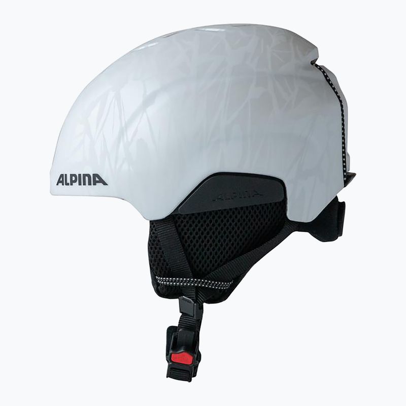 Vaikiškas slidinėjimo šalmas Alpina Pizi white camo 2