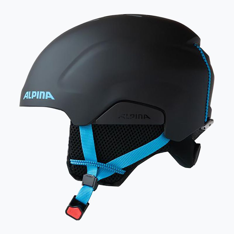 Vaikiškas slidinėjimo šalmas Alpina Pizi black blue matt 2