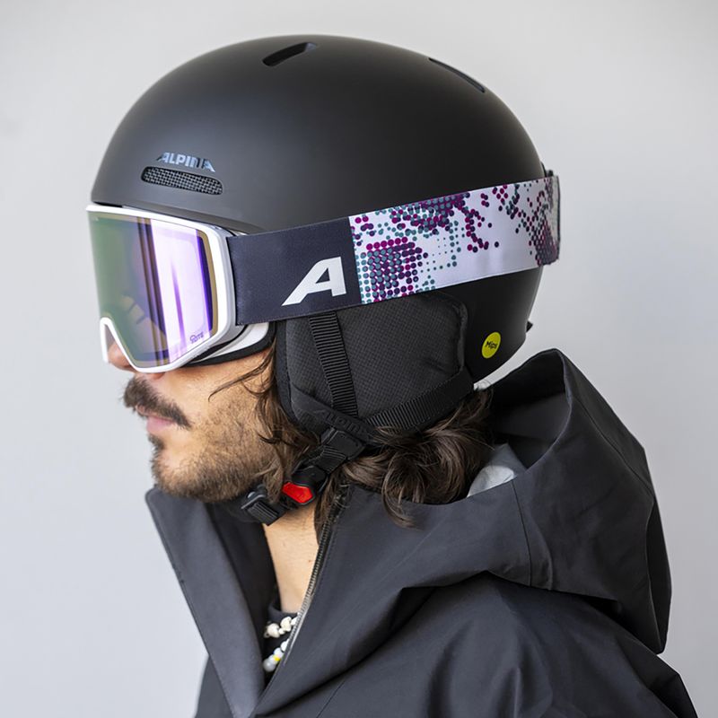 Slidinėjimo akiniai Alpina Venet M Q-Lite  white/lilac matt 5