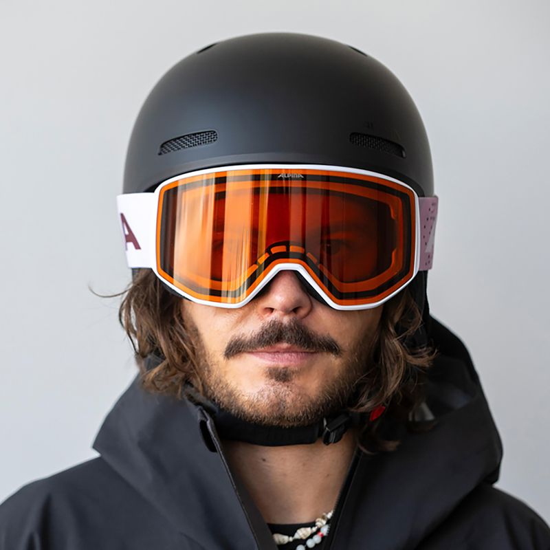 Slidinėjimo akiniai Alpina Venet M white/rose matt 8