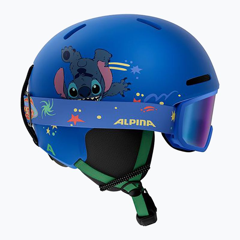 Vaikiškas slidinėjimo šalmas Alpina Zupo 2 Disney Set Jr lilo & stitch 2