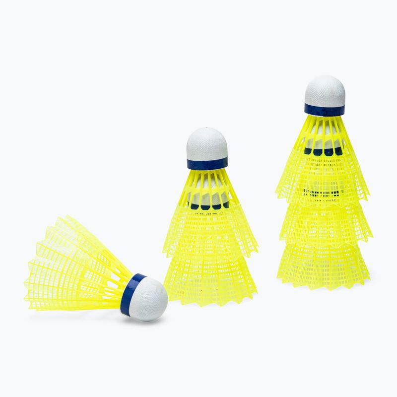 Badmintono skraidukai VICTOR Nylonshutle 500 6pcs mid yellow 3