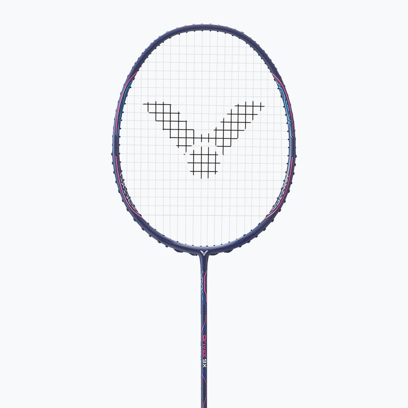 VICTOR DriveX 9X B badmintono raketė, tamsiai mėlyna DX-9X B 7