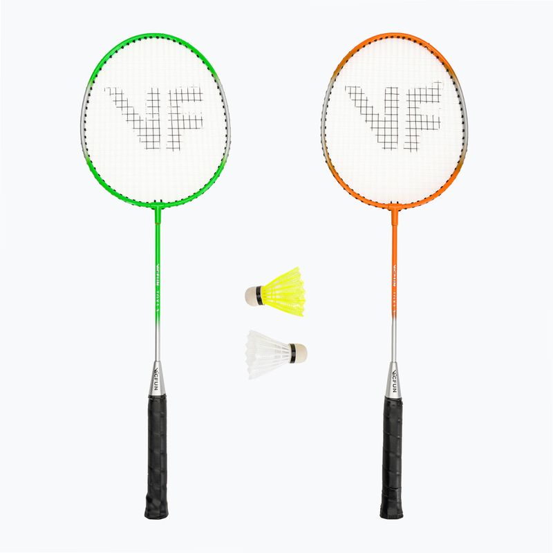 VICTOR VICFUN Hobby badmintono rinkinys B tipo žalias/oranžinis