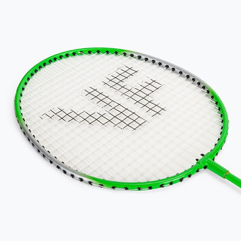 VICTOR VICFUN Hobby badmintono rinkinys B tipo žalias/oranžinis 6