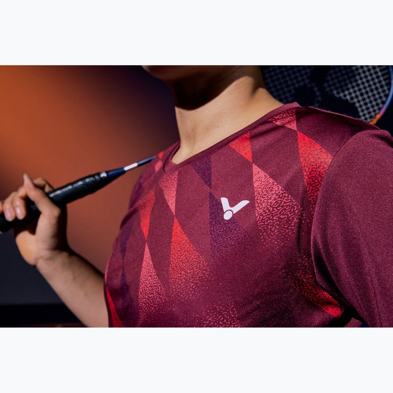 Moteriški marškinėliai VICTOR T-44102 D red 7