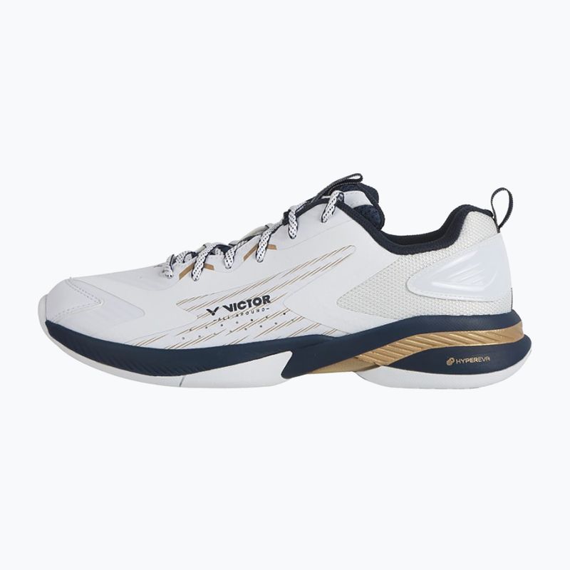Vyriški badmintono batai VICTOR A970TD AX bright white/light gold 9