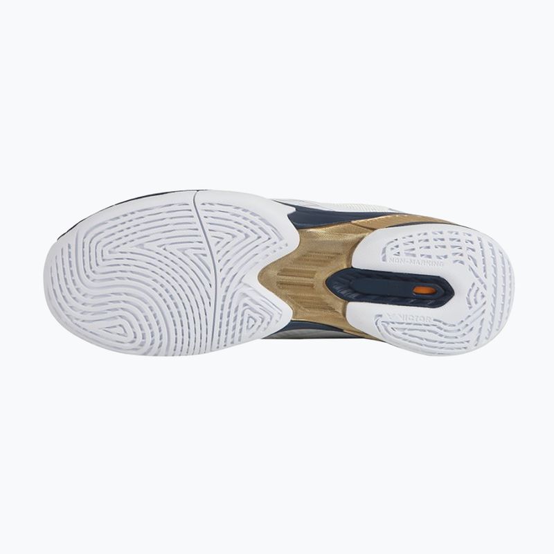 Vyriški badmintono batai VICTOR A970TD AX bright white/light gold 10