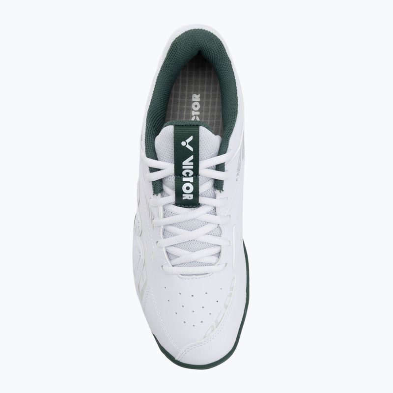 Vyriški badmintono batai VICTOR P8500CLS AG bright white/hunter green 5