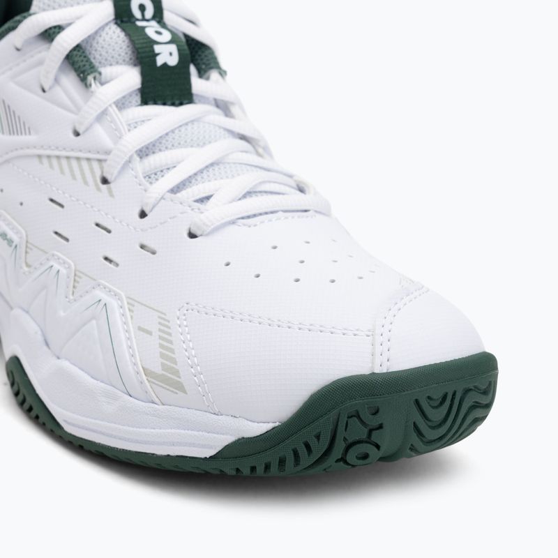 Vyriški badmintono batai VICTOR P8500CLS AG bright white/hunter green 7