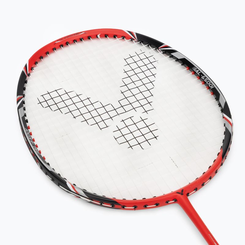 Badmintono raketė VICTOR AL-6500 red/black 5