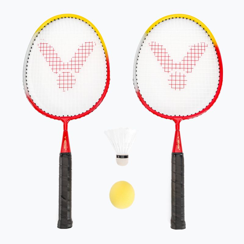 Vaikiškas badmintono rinkinys VICFUN Mini Badminton red/yellow