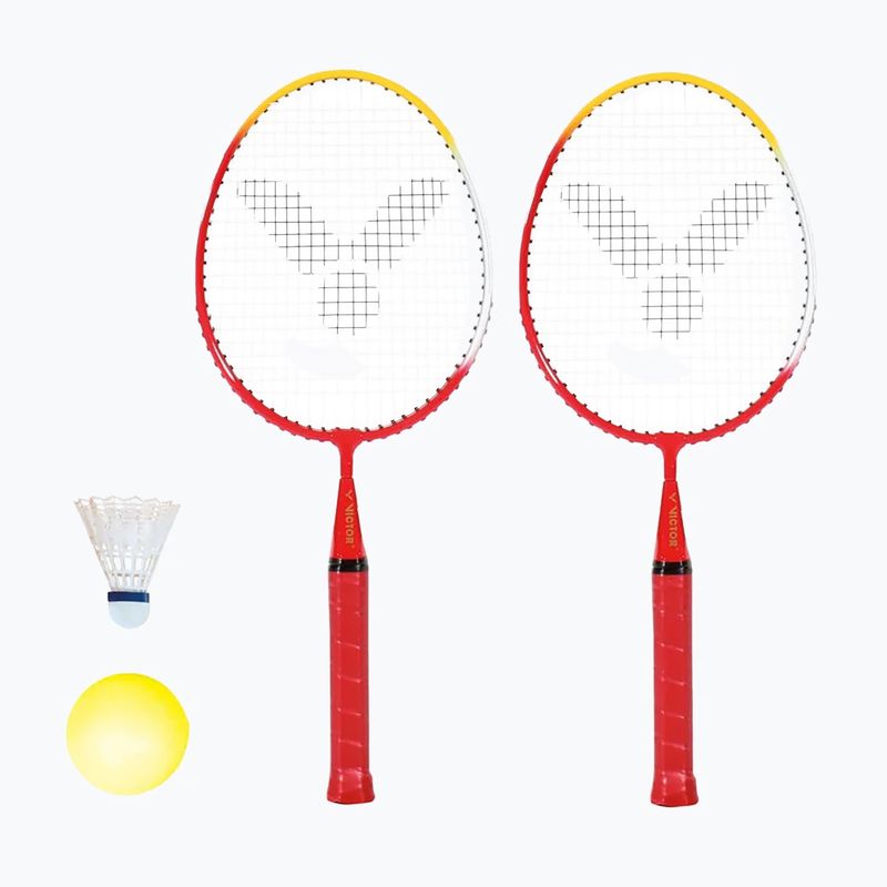 Vaikiškas badmintono rinkinys VICFUN Mini Badminton red/yellow 7