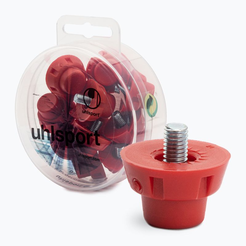 Uhlsport PS3 dirbtinės vejos batelių varžtai raudoni 1007005010200