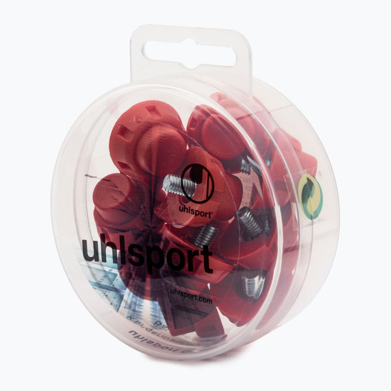 Uhlsport PS3 dirbtinės vejos batelių varžtai raudoni 1007005010200 4