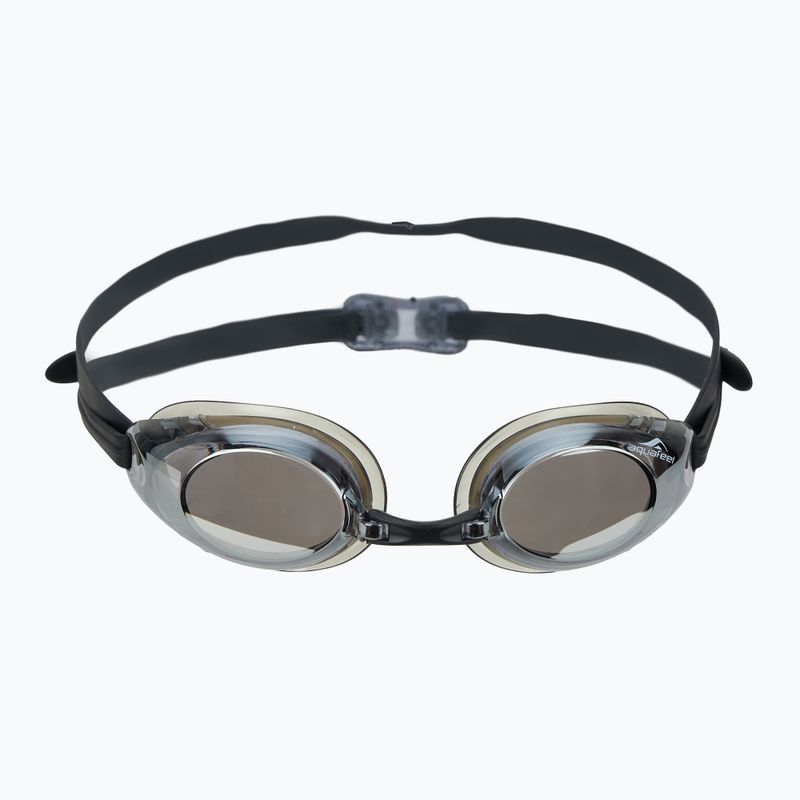 Plaukimo akiniai aquaFeel Glide Mirrored black/silver 2