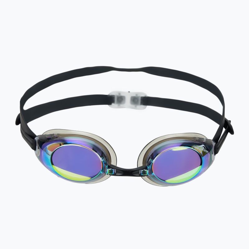 Plaukimo akiniai aquaFeel Glide Mirrored black/gold