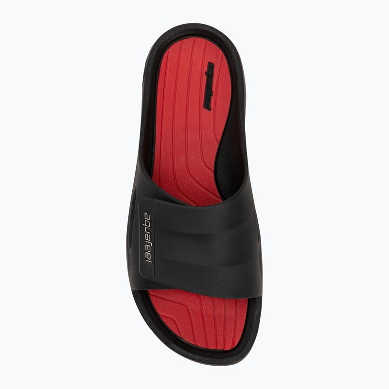 Vyriškos šlepetės aquaFeel Profi Pool black/red 5