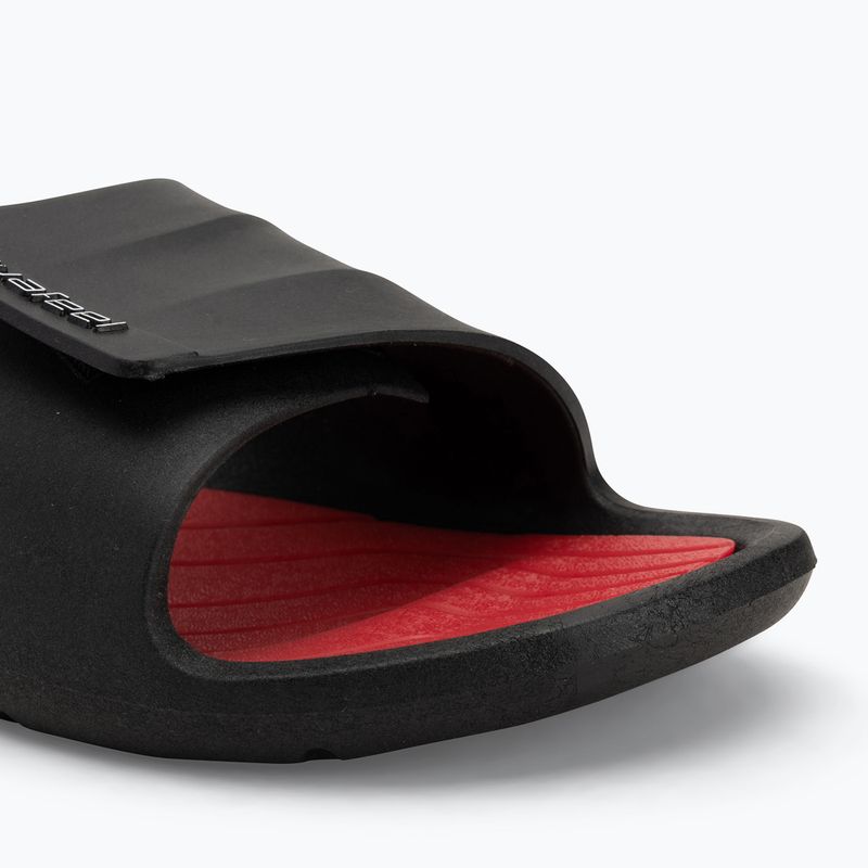 Vyriškos šlepetės aquaFeel Profi Pool black/red 7