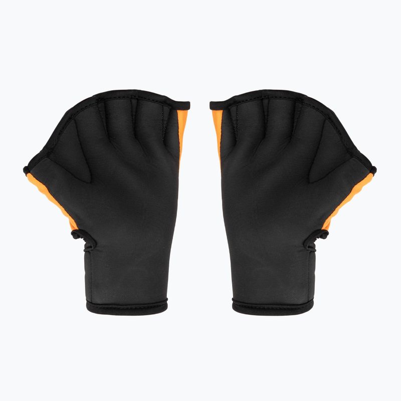 Neopreno pirštinės Fashy 4462 oranžinė/juoda 2
