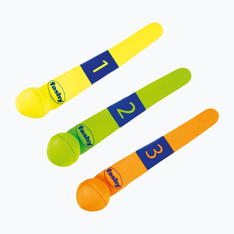 Kamuoliukai gaudymui Fashy 4212 neopreno 3 vnt. multi-color