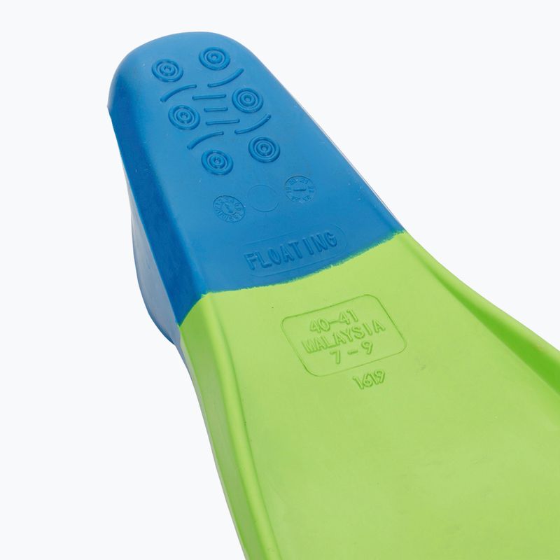 Plaukimo pelekai Aquafeel Swim Fin Floating light green/blue 2