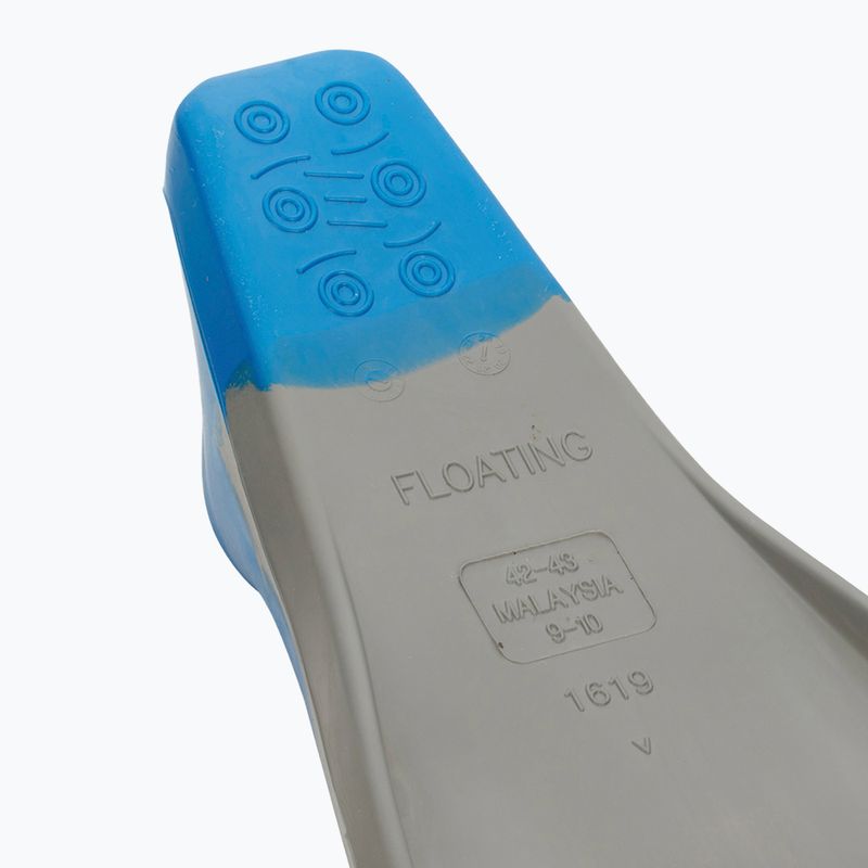 Plaukimo pelekai Aquafeel Swim Fin Floating grey/blue 2