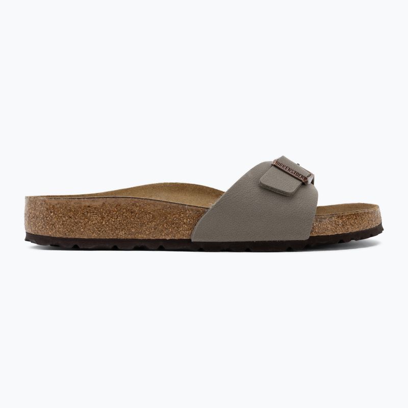 Moteriškos šlepetės BIRKENSTOCK Madrid Birkibuc Regular stone 2