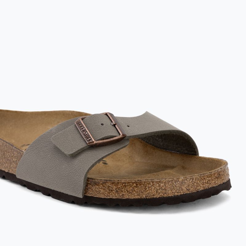 Moteriškos šlepetės BIRKENSTOCK Madrid Birkibuc Regular stone 7
