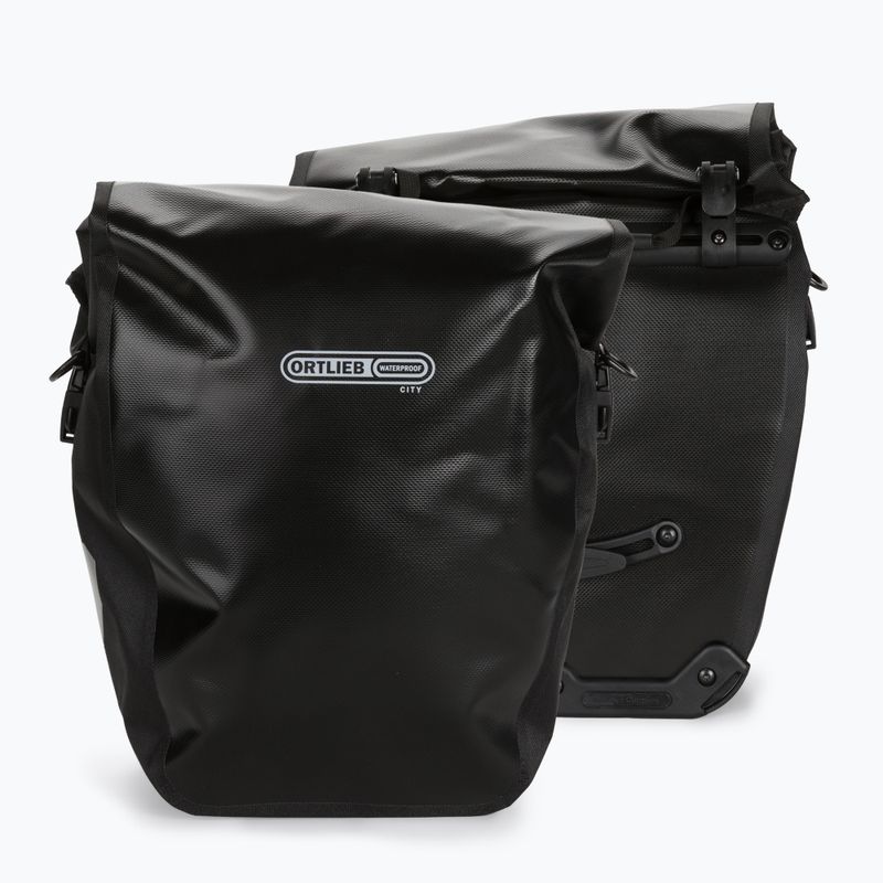 ORTLIEB Galinis galinis ratukas City bike panniers black O-F5002