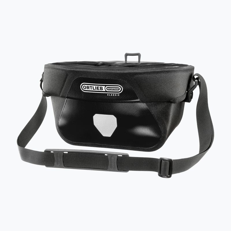 ORTLIEB Ultimate Six Classic 5 l dviračių krepšys su vairu, juodas F3611