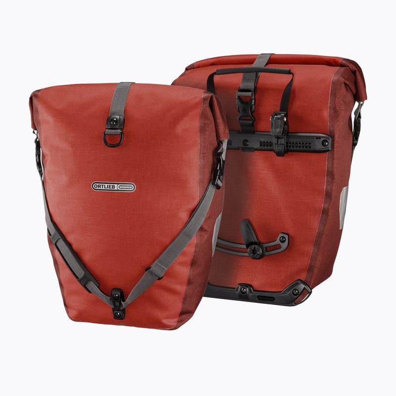 ORTLIEB Back-Roller Plus dviračių bagažinės raudonos spalvos F5205
