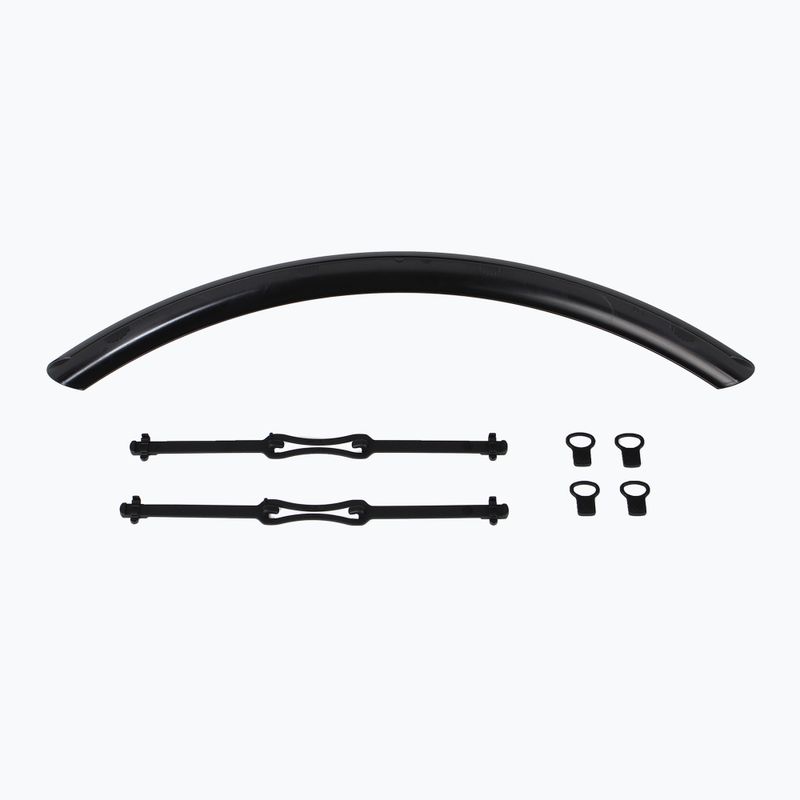 Dviračio purvasaugis ORTLIEB Quick Rack Mudguard 50mm Gravel black