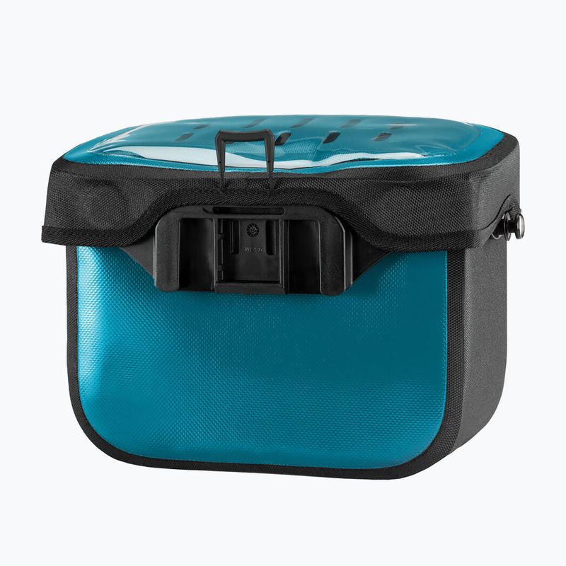 Dviračio krepšys ant vairo ORTLIEB Ultimate 6.5 l petrol/black 2