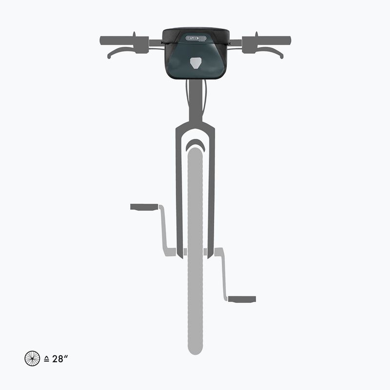 Dviračio krepšys ant vairo ORTLIEB Ultimate 6.5 l asphalt/black 5