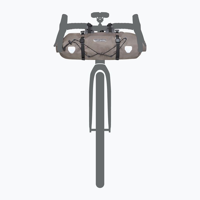 Dviračio vairo krepšys ORTLIEB Handlebar-Pack 15 l dark sand 9