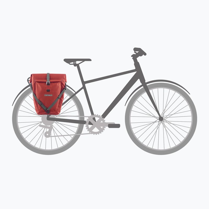 Dviračio krepšys ORTLIEB Back-Roller Plus 23 l dark chili 8