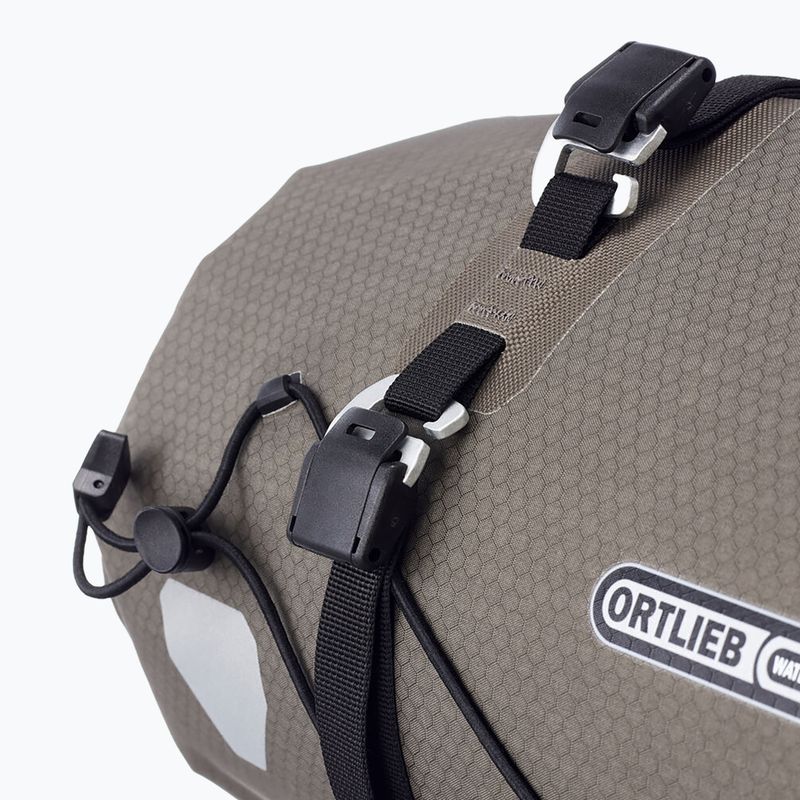 Dviračio krepšys ant vairo ORTLIEB Handlebar-Pack Flex 15 l dark sand 4