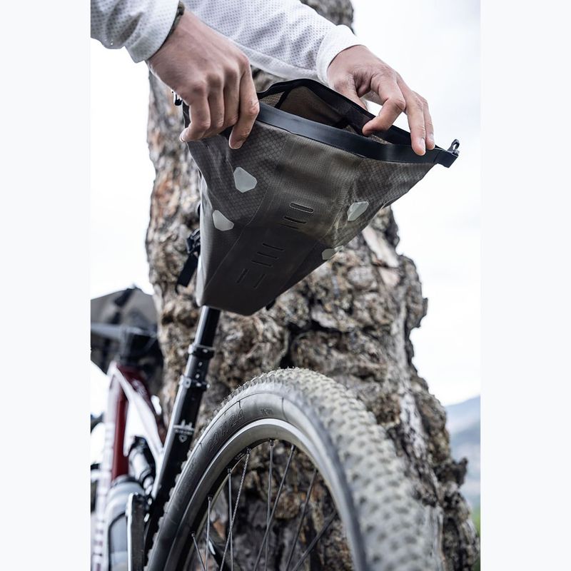 Dviračio krepšys po balneliu ORTLIEB Saddle-Bag Two 1.6 l dark sand 4